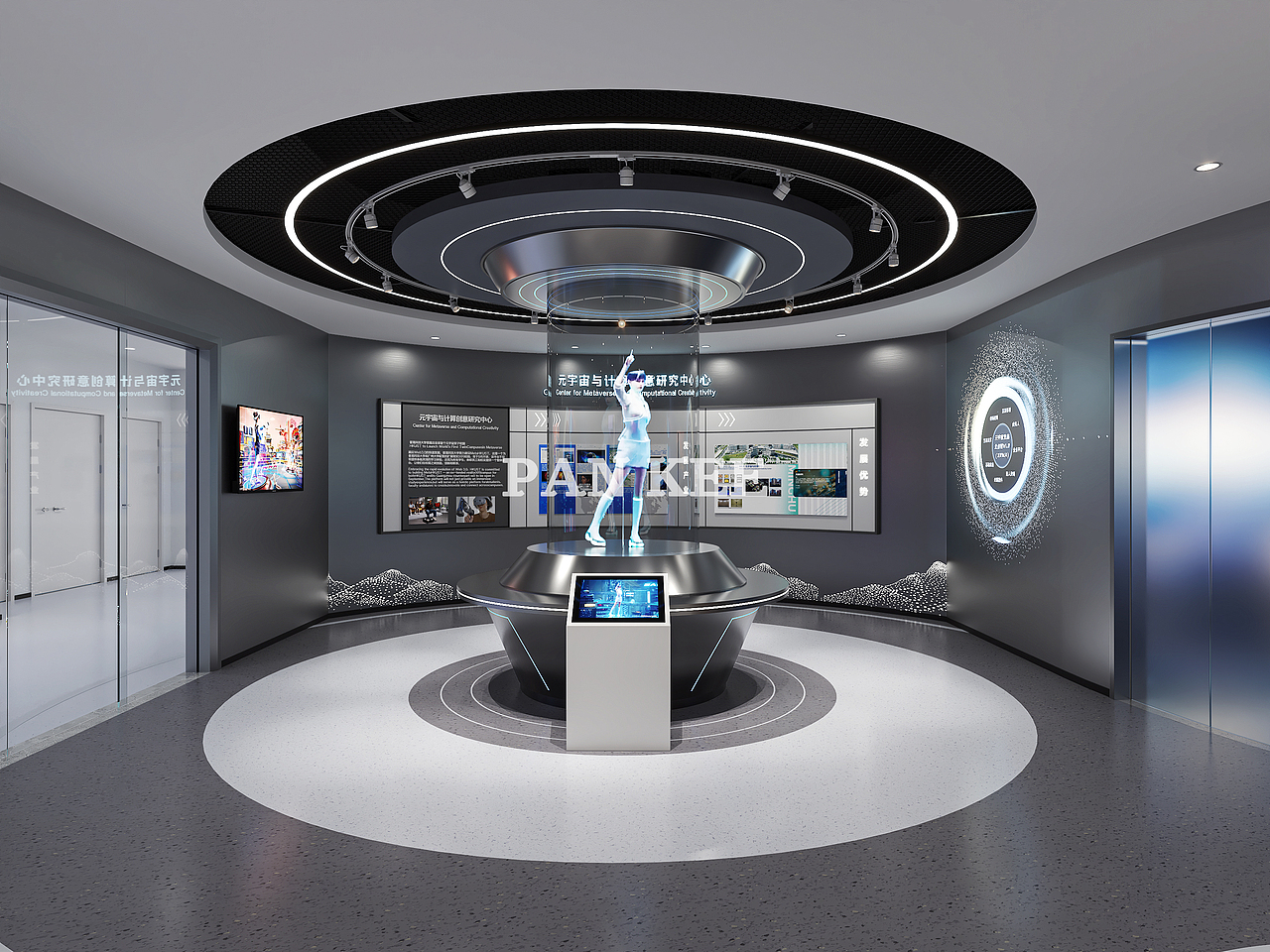 元宇宙展厅（图ZMzg3OTM0NjYw） - 商业空间设计 - 站酷设计师jhp930原创素材 - 站酷ZCOOL