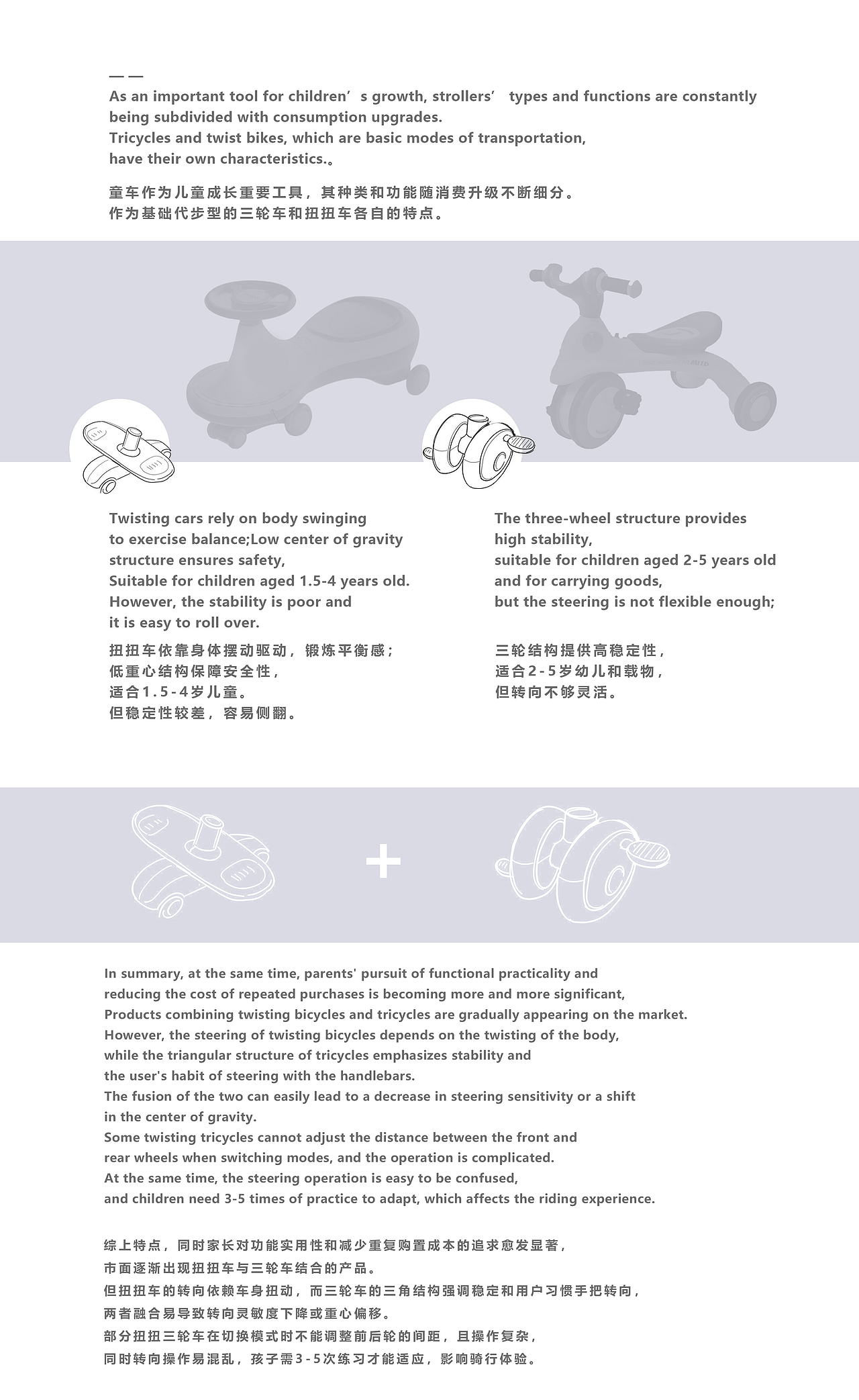 MIDOO两用扭扭车