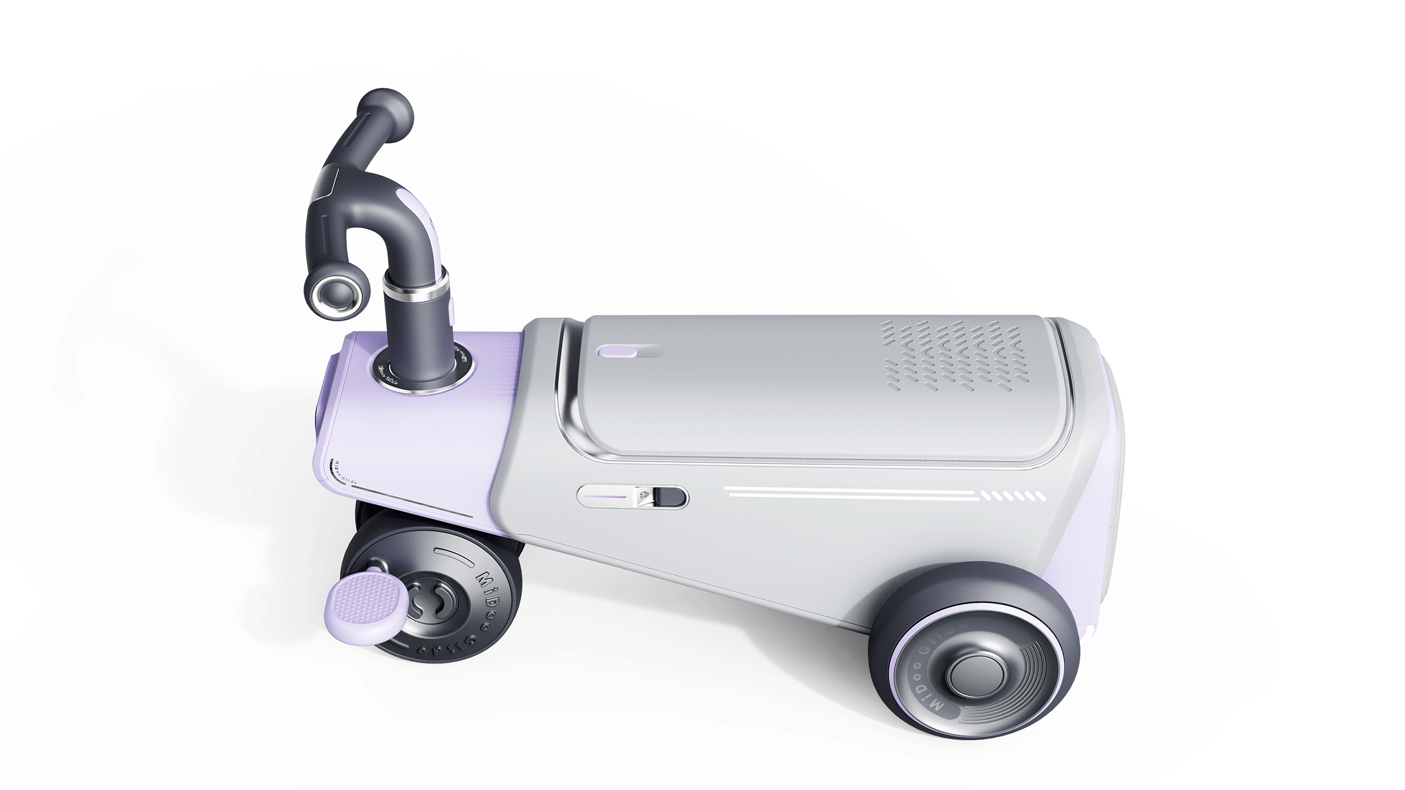 The three-wheel model provides balance support for toddlers with its stable structure, helping them develop walking ability.
三轮模式凭借稳定结构，为学步期宝宝提供平衡支撑，助力行走能力发展。