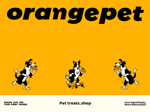 橙子家宠食公社 /orangePet宠物品牌全案