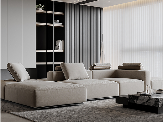 Vike表现新作-黑白灰的家