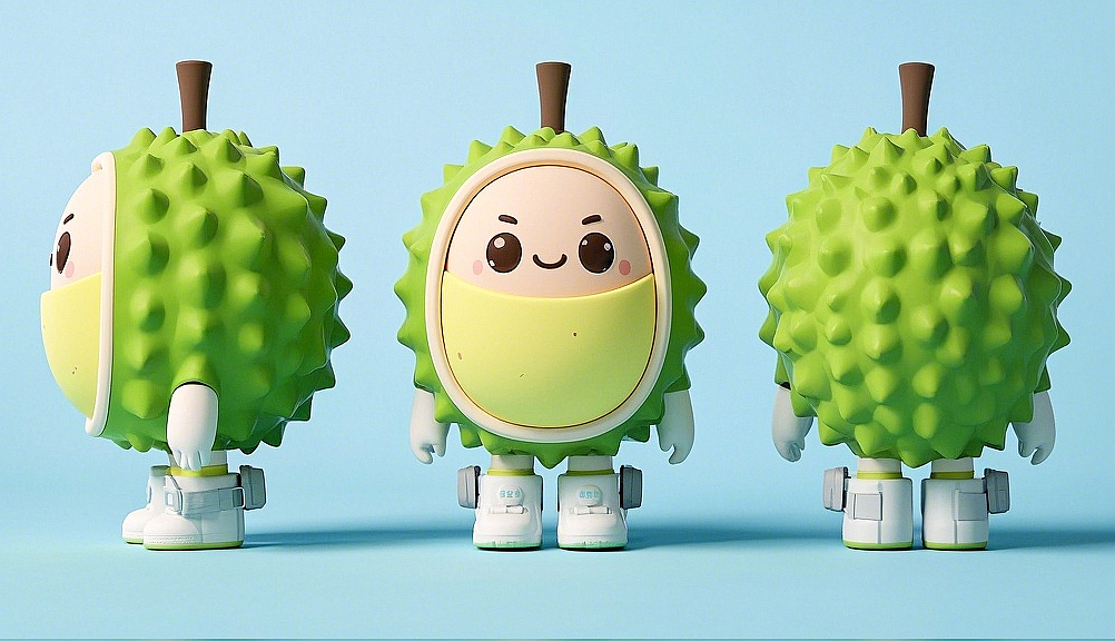 创意IP形象设计——榴莲