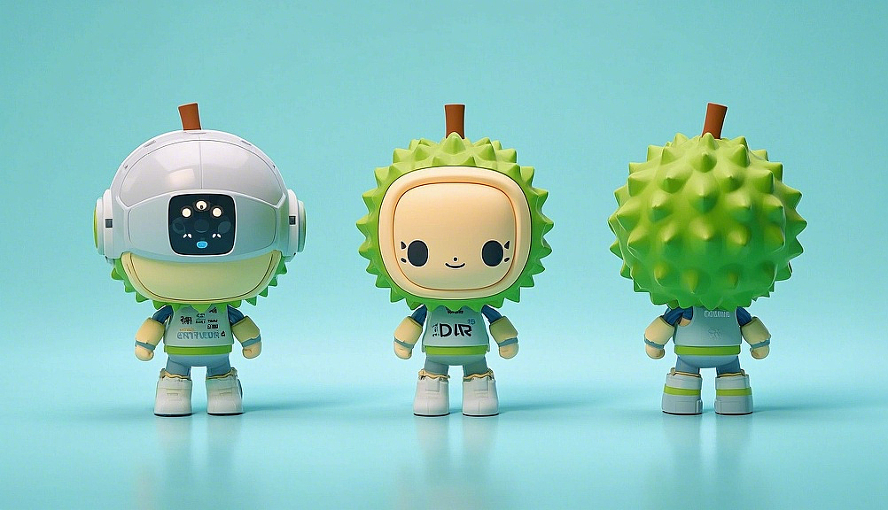 创意IP形象设计——榴莲