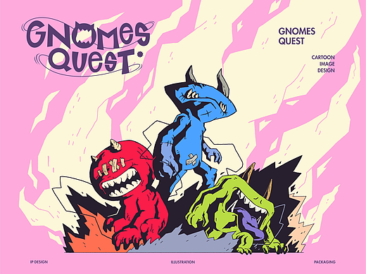 【GNOMES QUEST】- IP DESIGN