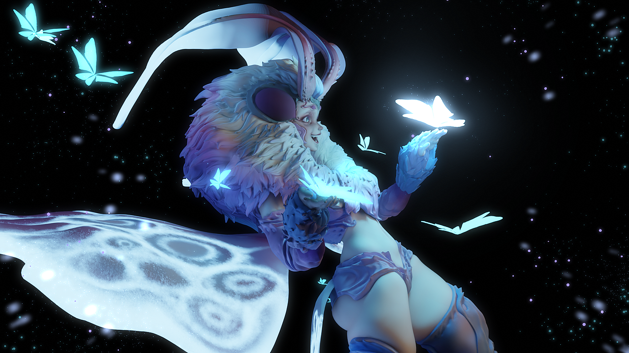 Night moth（图ZMzg3OTgxMzg0） - 人物/生物 - 站酷设计师ArWayy原创素材 - 站酷ZCOOL