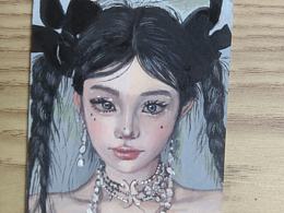 手绘卡