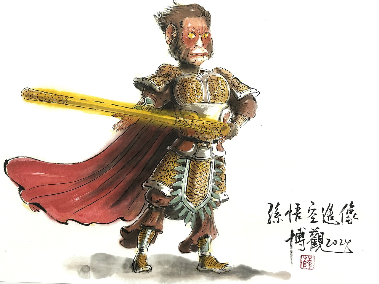 西游水墨漫画形象创作（图ZMzg3OTg0MTI0） - 商业插画 - 站酷设计师博观文化原创素材 - 站酷ZCOOL