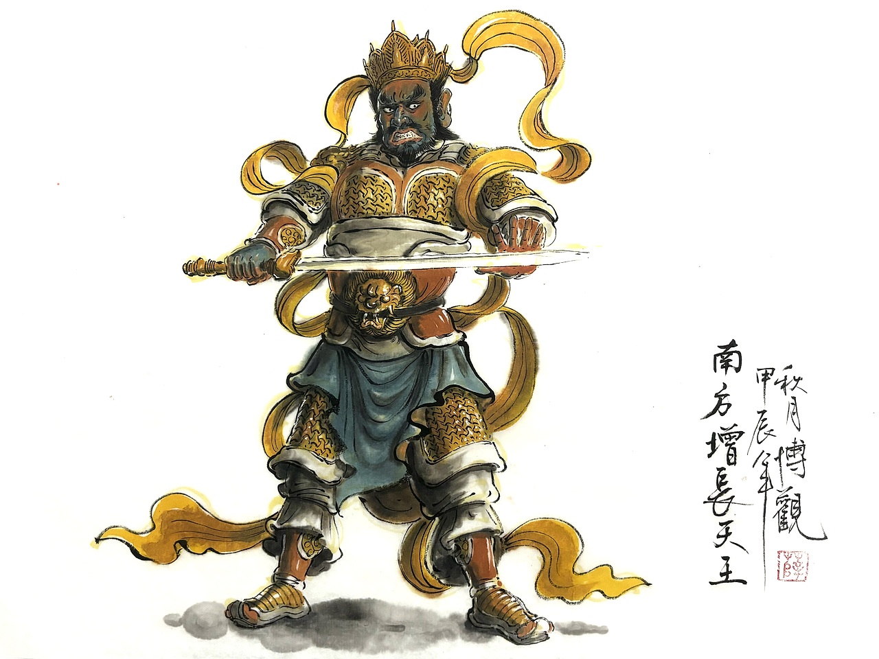 西游水墨漫画形象创作（图ZMzg3OTg0MTQ0） - 商业插画 - 站酷设计师博观文化原创素材 - 站酷ZCOOL