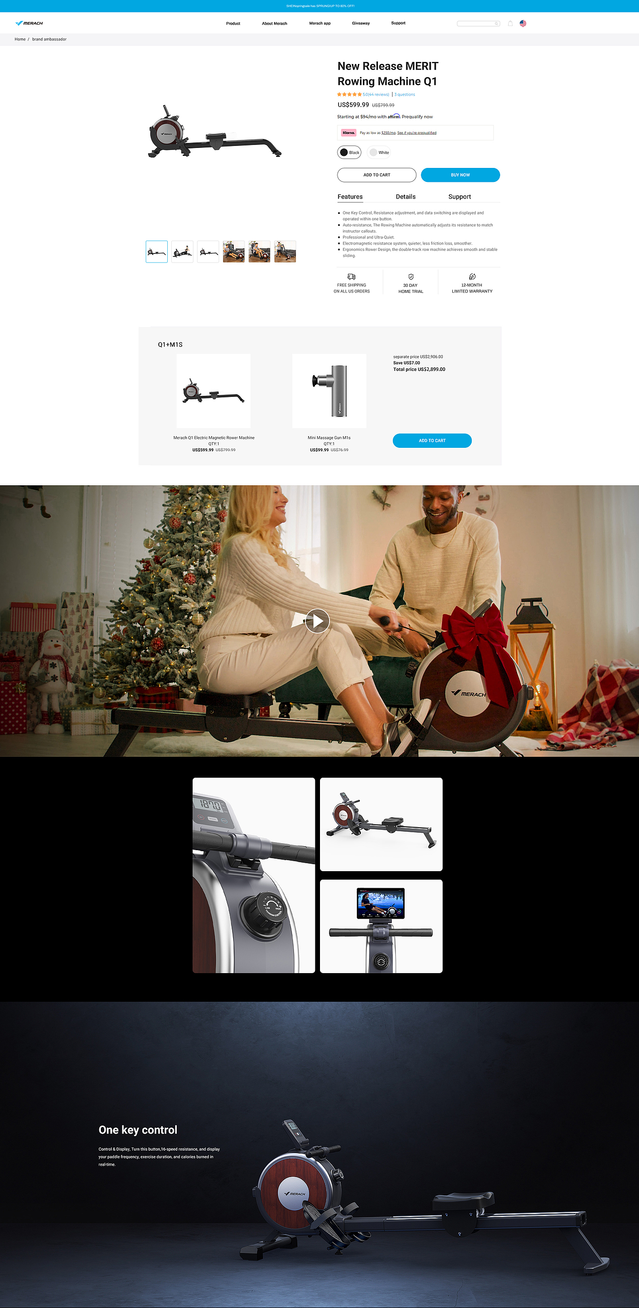 健身划船机Amazon套图A+Shopify 品牌网站详情页面设计（图ZMzg3OTkzOTQw） - 企业官网 - 站酷设计师wmgods原创素材 - 站酷ZCOOL