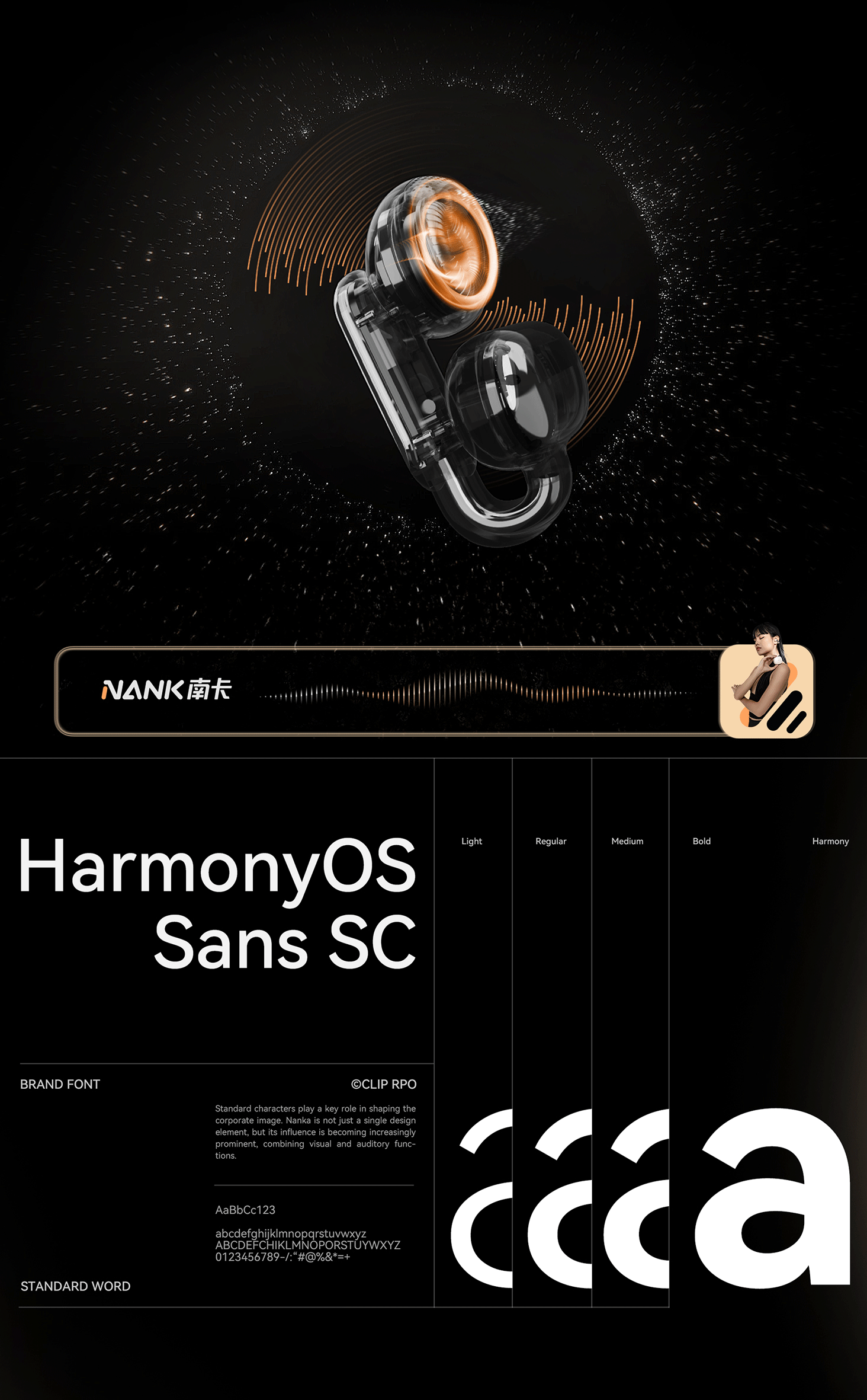 品牌视觉整案 | NANK南卡Clip Pro蓝牙耳机 XLAPRO良鹏