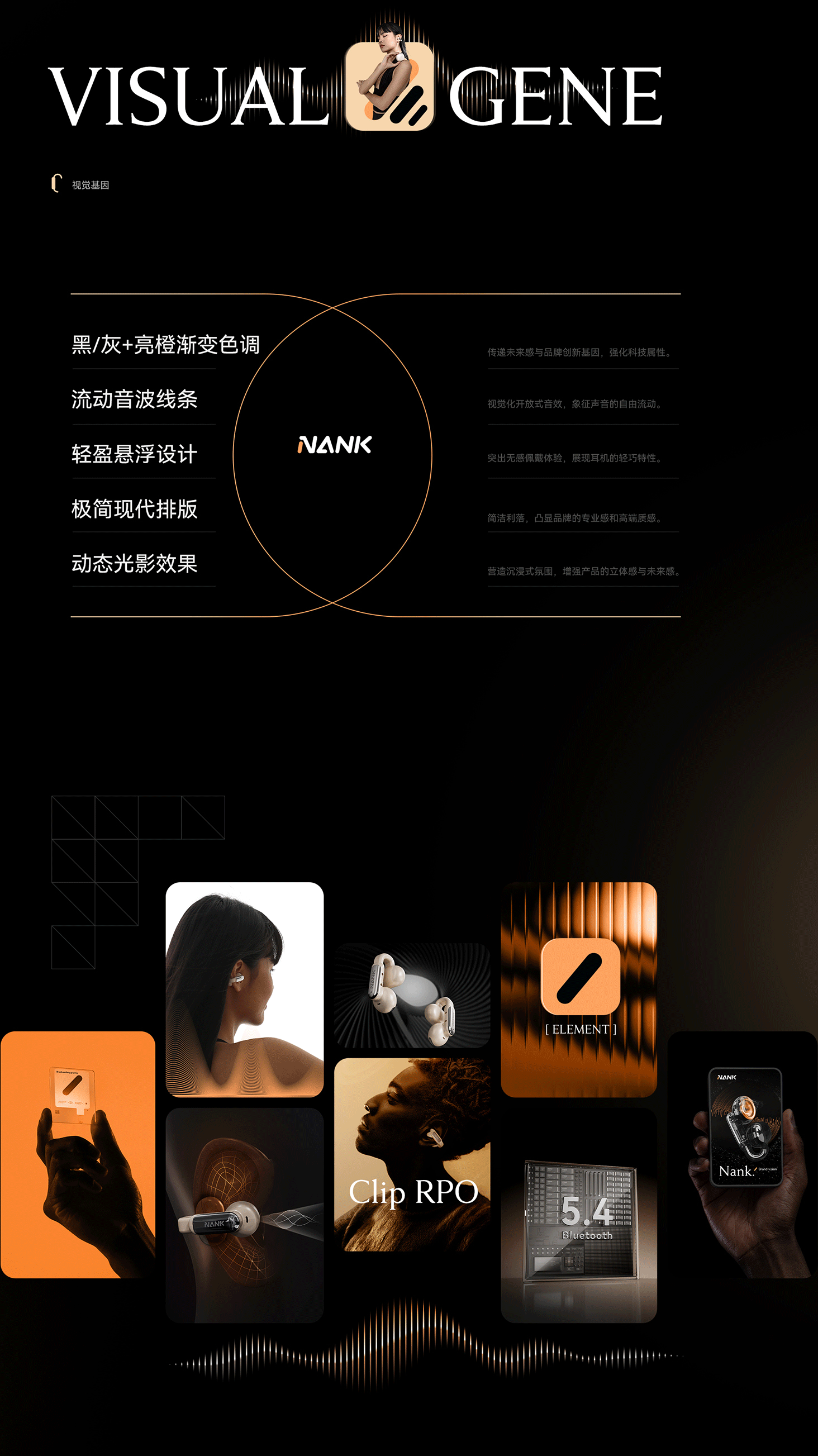 品牌视觉整案 | NANK南卡Clip Pro蓝牙耳机 XLAPRO良鹏