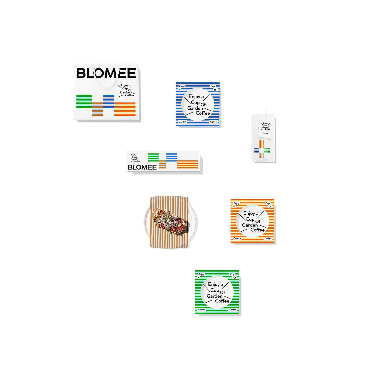 BLOMEE | 花园咖啡 | 品牌设计（图ZMzg3OTk0NzI4） - 品牌 - 站酷设计师小猴小原创素材 - 站酷ZCOOL