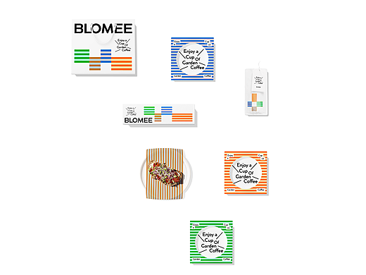 BLOMEE | 花园咖啡 | 品牌设计