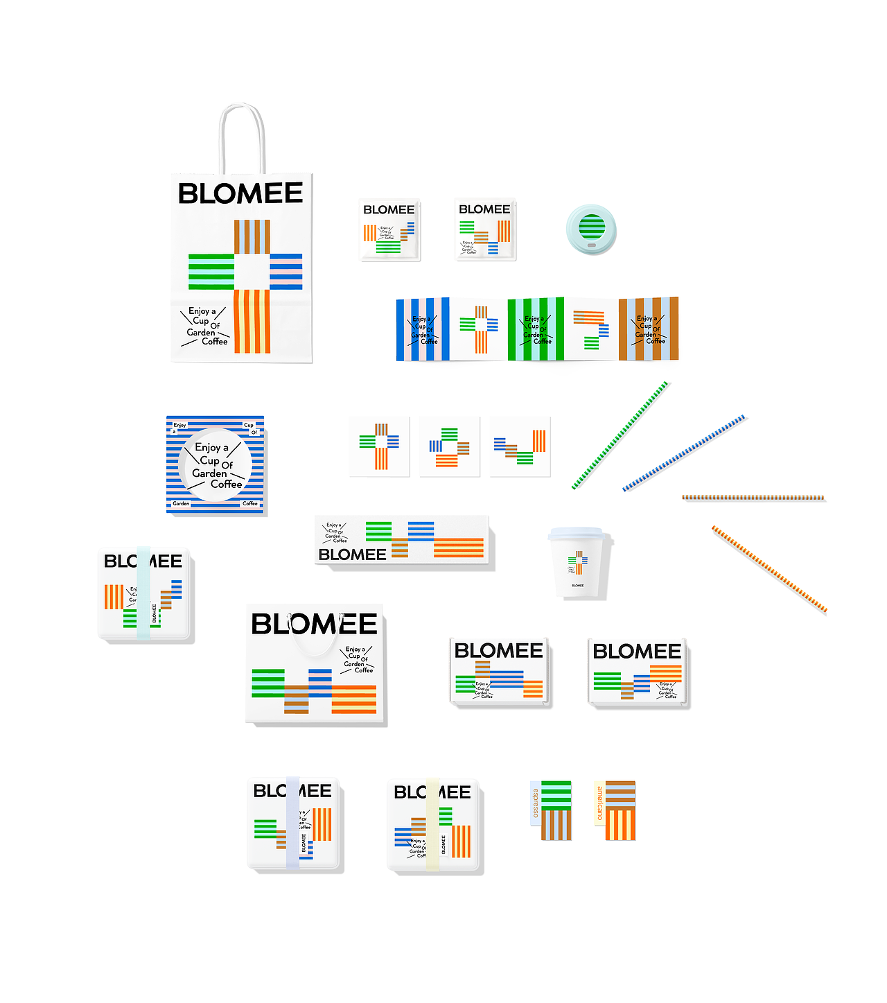 BLOMEE | 花园咖啡 | 品牌设计（图ZMzg3OTk0ODA4） - 品牌 - 站酷设计师小猴小原创素材 - 站酷ZCOOL