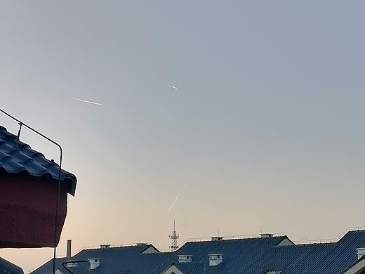沙尘风过后的清晨