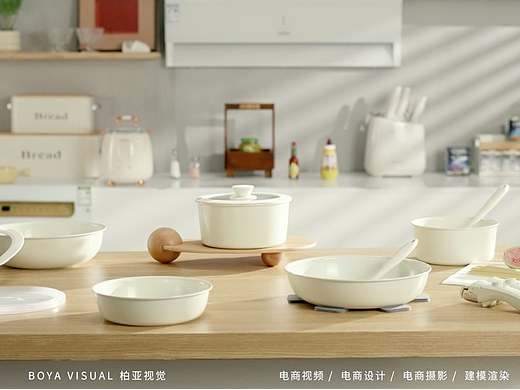 跨境电商亚马逊厨具视频拍摄 ｜可拆卸组合套锅 X BOYA