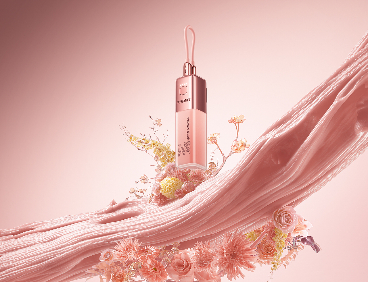品胜股控｜🥰PISEN OC rendering（图ZMzg4MDAzODI0） - 产品 - 站酷设计师remy涵原创素材 - 站酷ZCOOL