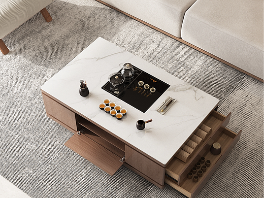 产品拍摄建模渲染-亚马逊\淘宝电商平台-茶几