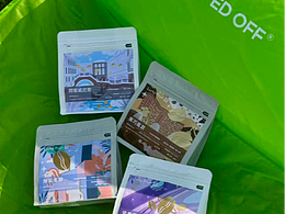 咖啡包装上架～