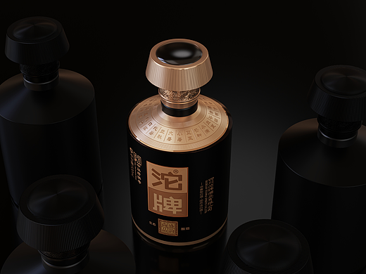 沱牌系列产品渲染