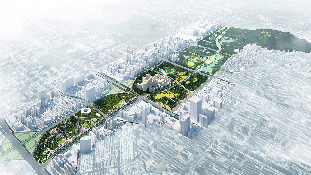 深圳中心公园 城市绿色脉搏