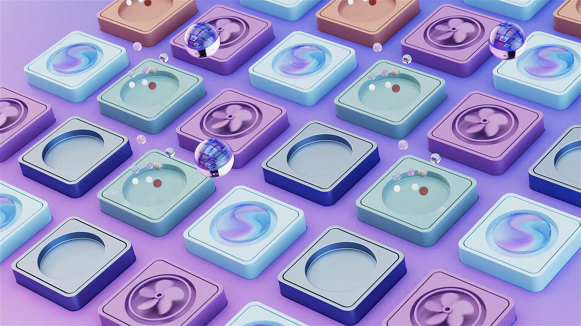 C4D小球动画