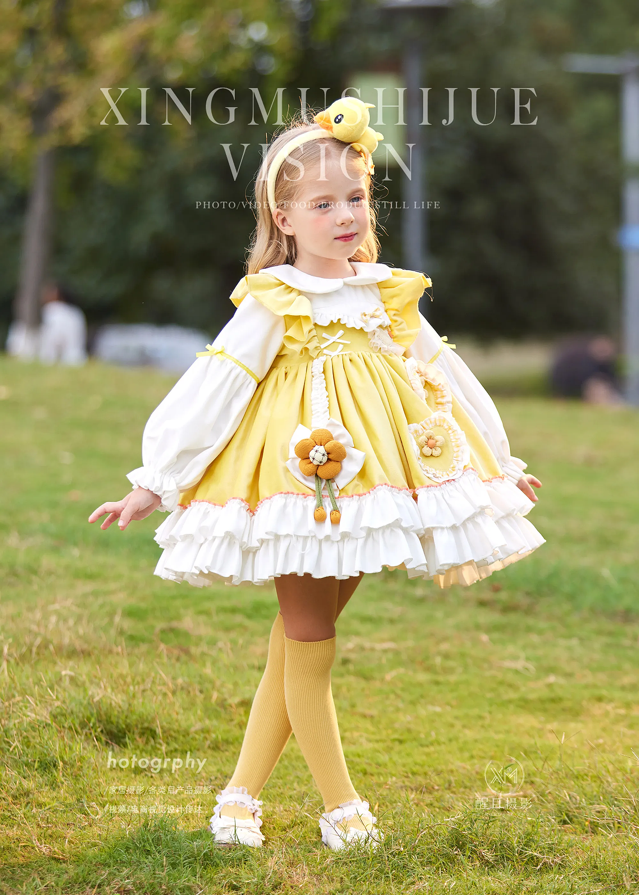 童装/可爱毛绒公主裙