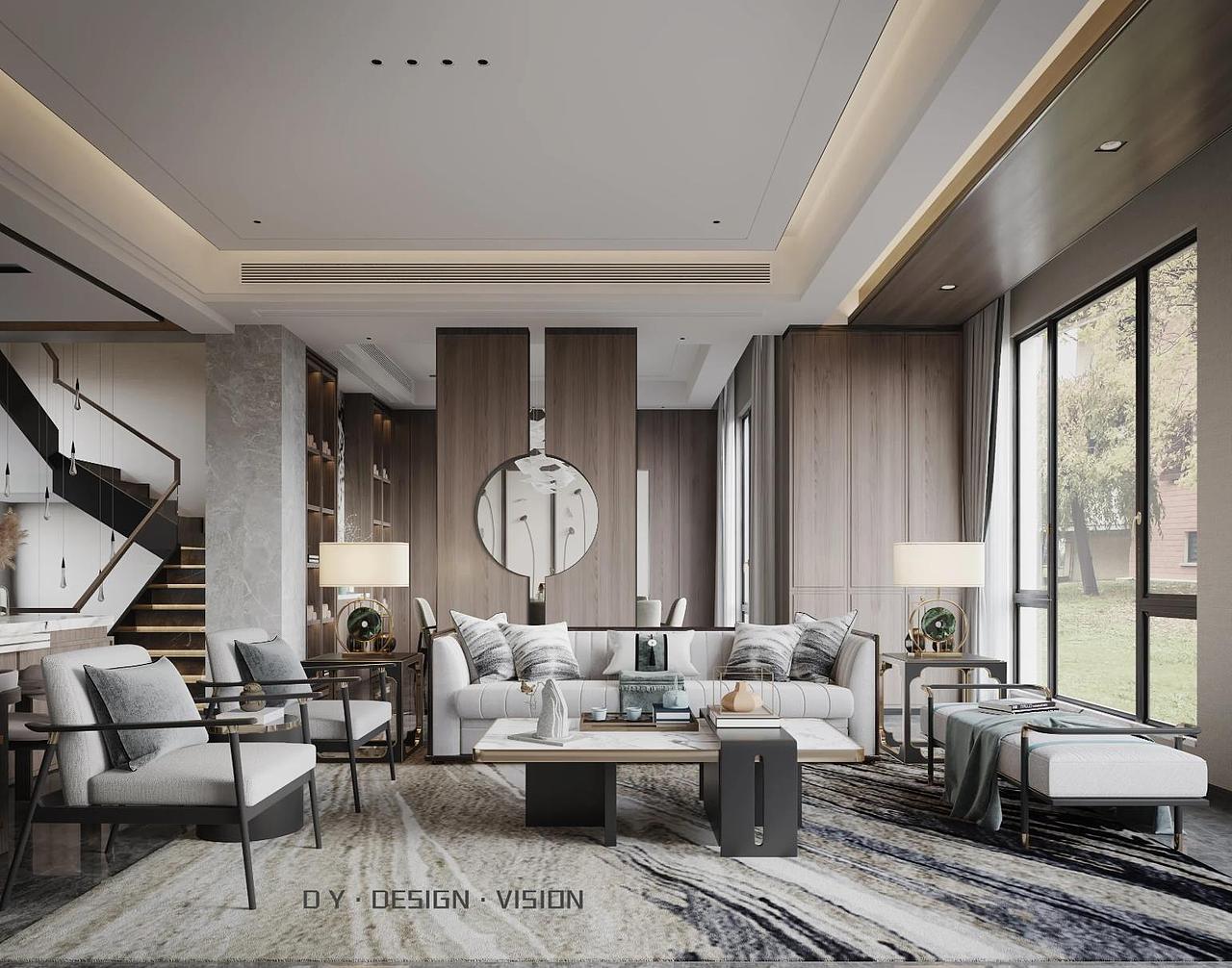 现代 新中式·客厅