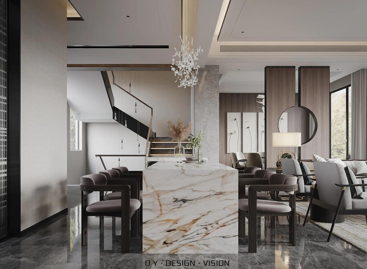 现代 新中式·客厅