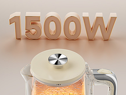  电热水壶详情页制作