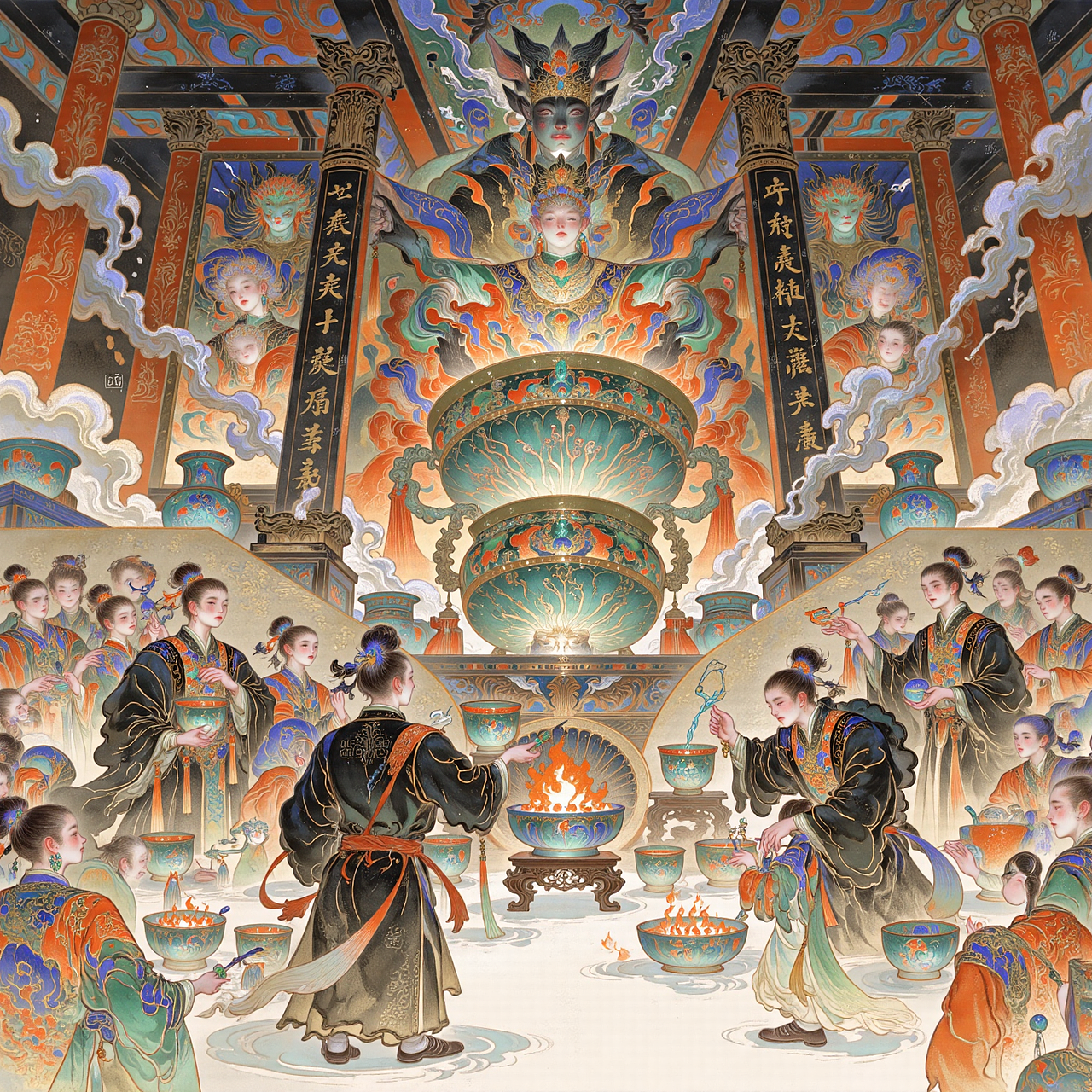 云烟缭绕:一席青铜礼制盛宴(商周)