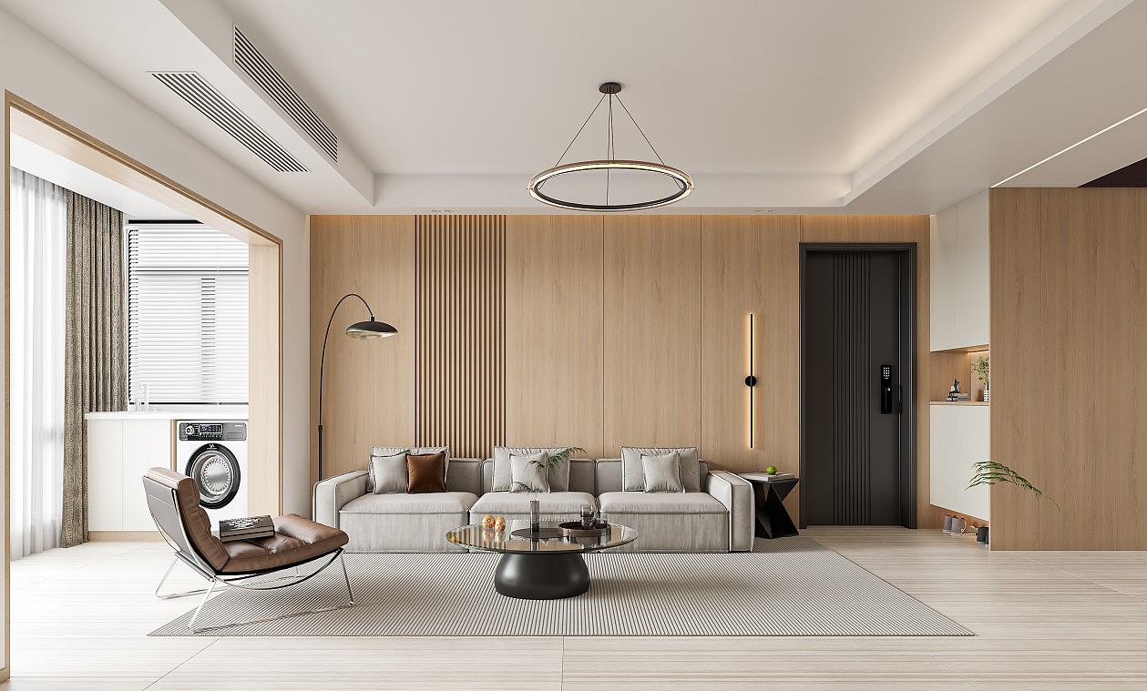 现代客餐厅效果图表现