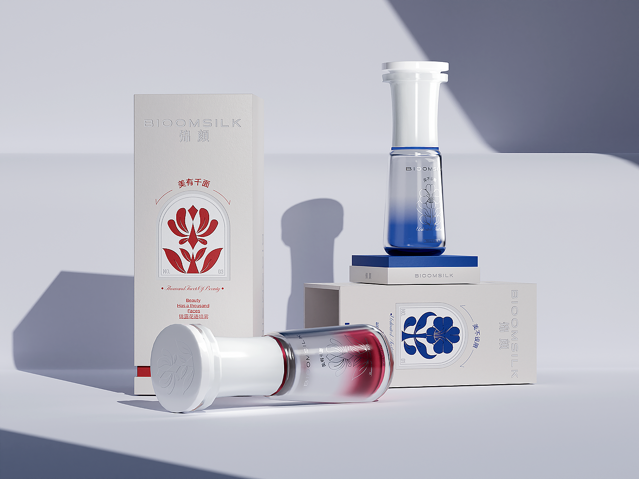 锦颜护肤品品牌包装全案|LOGO/包装