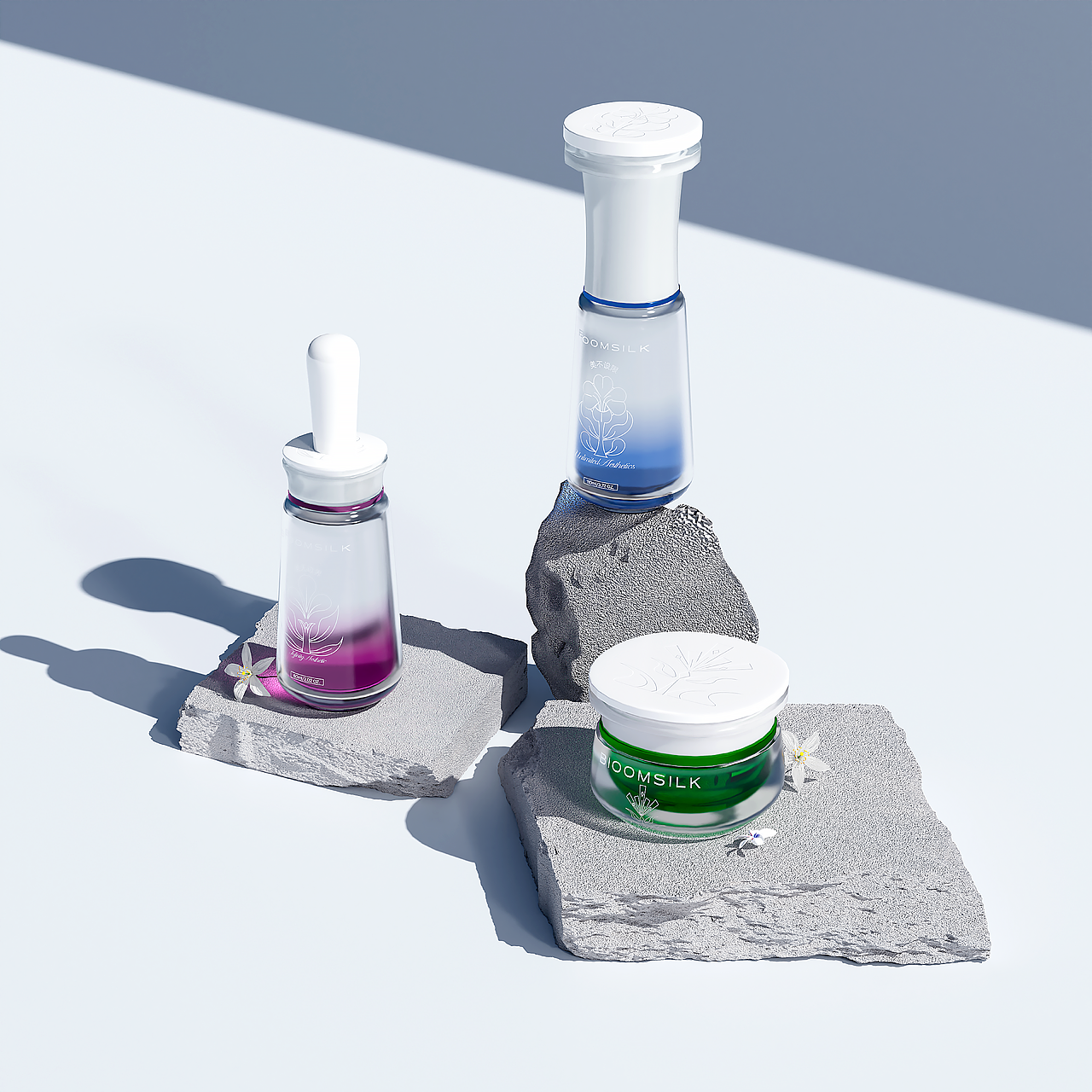 锦颜护肤品品牌包装全案|LOGO/包装