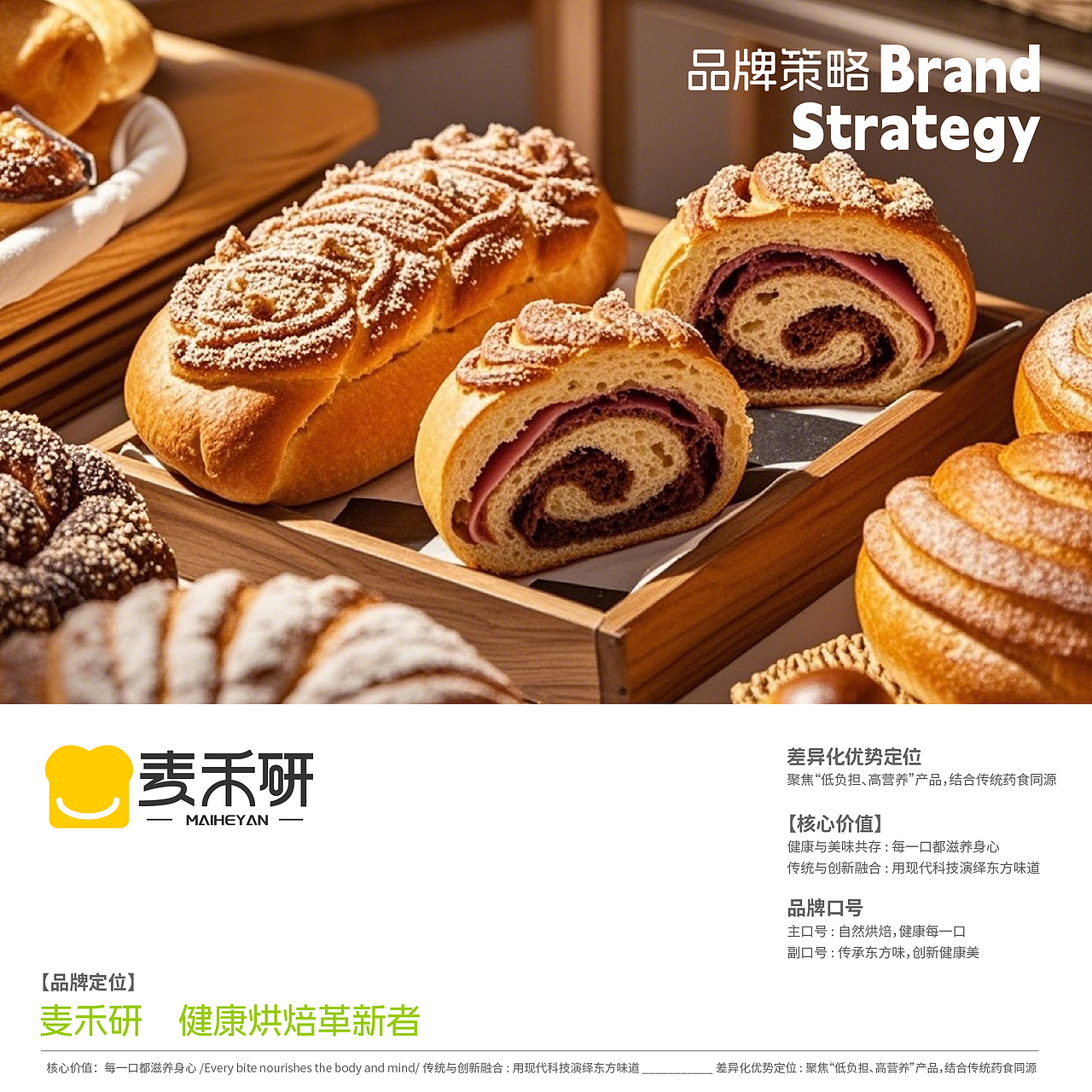 麦禾研烘焙品牌设计