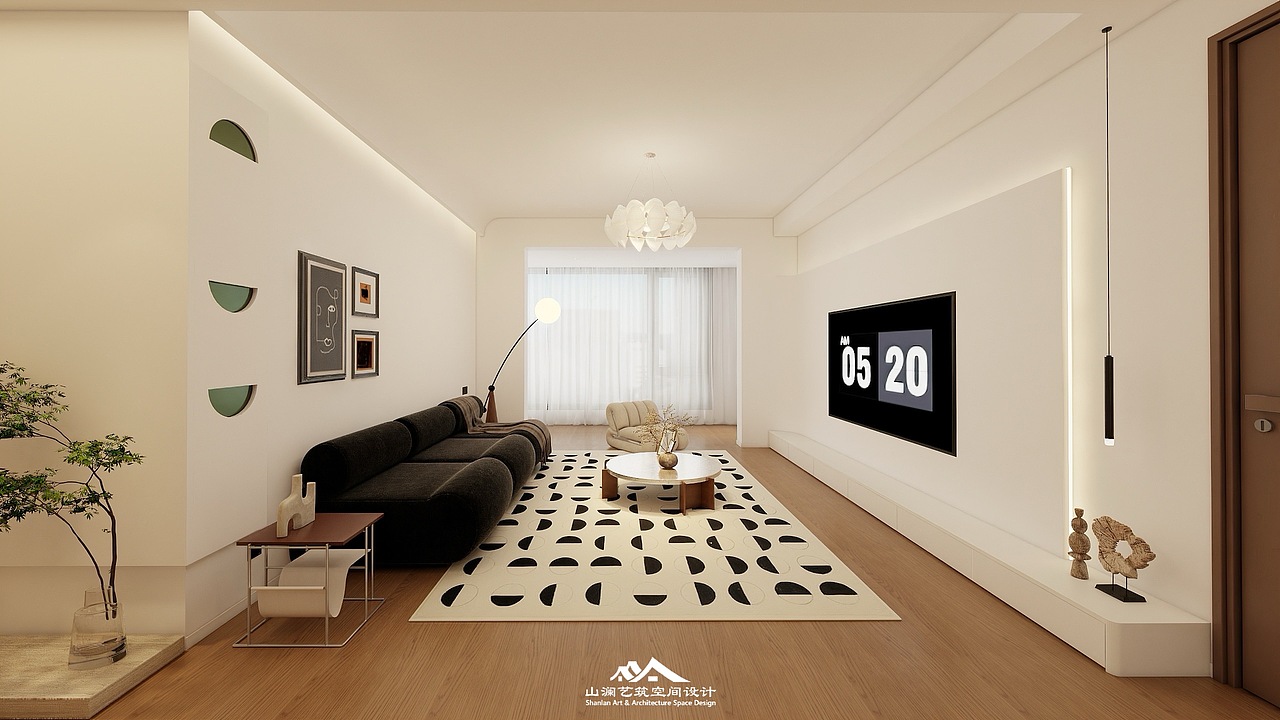 锦都上府 | 我自踏春至山间（图ZMzg4MDc5MjIw） - 家装设计 - 站酷设计师山澜艺筑空间设计原创素材 - 站酷ZCOOL