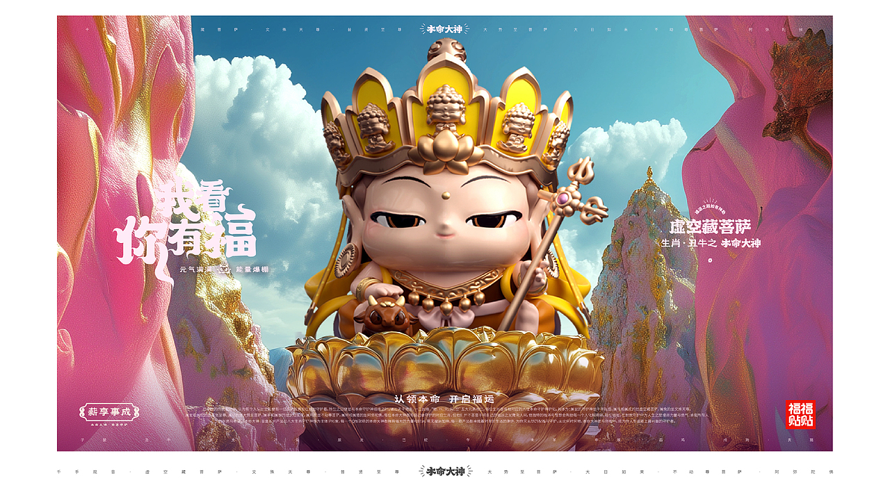 丑牛-虚空藏菩萨