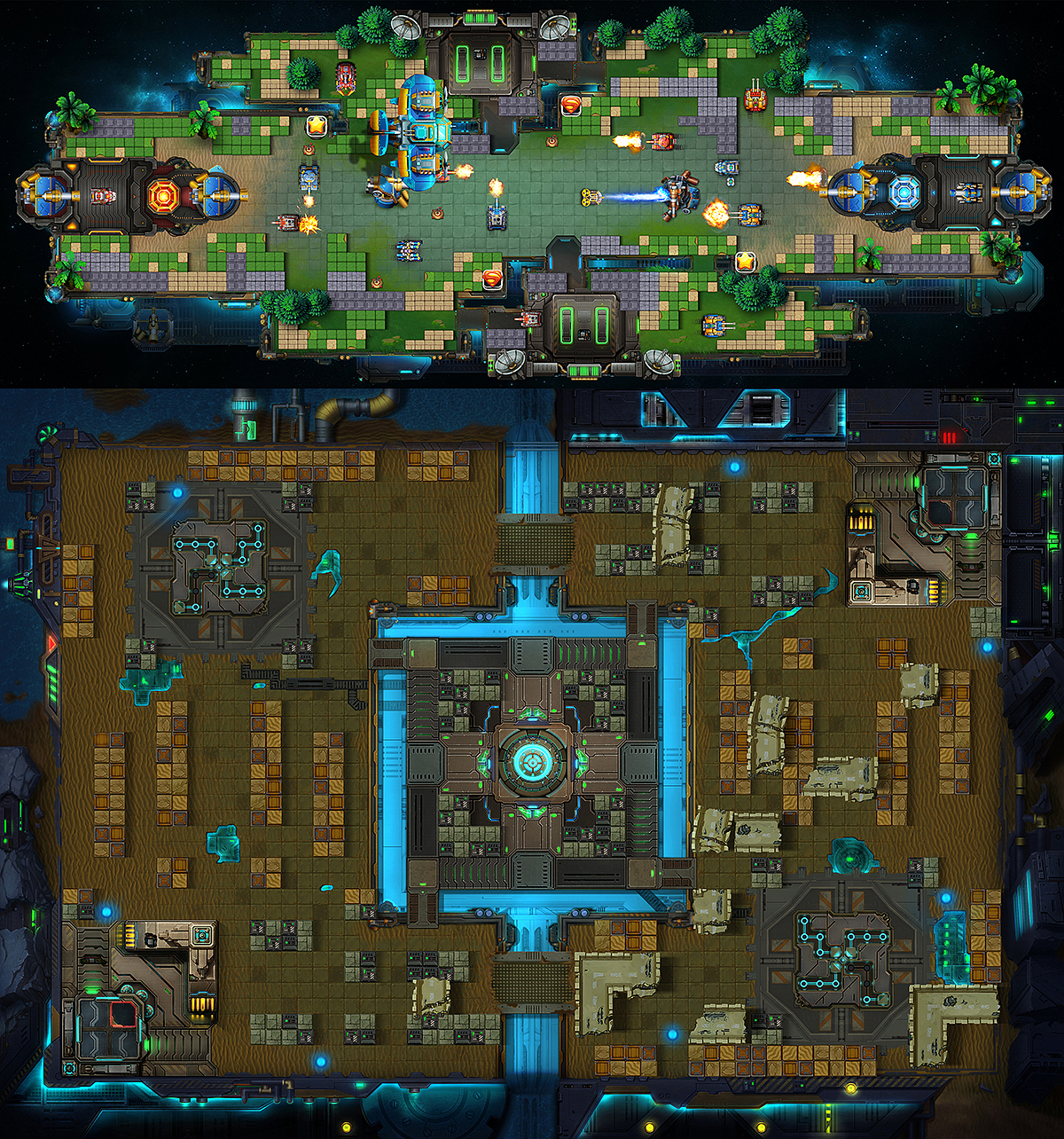 坦克大战（图ZMzg4MDgwMjUy） - 游戏原画 - 站酷设计师咕噜球工作室原创素材 - 站酷ZCOOL