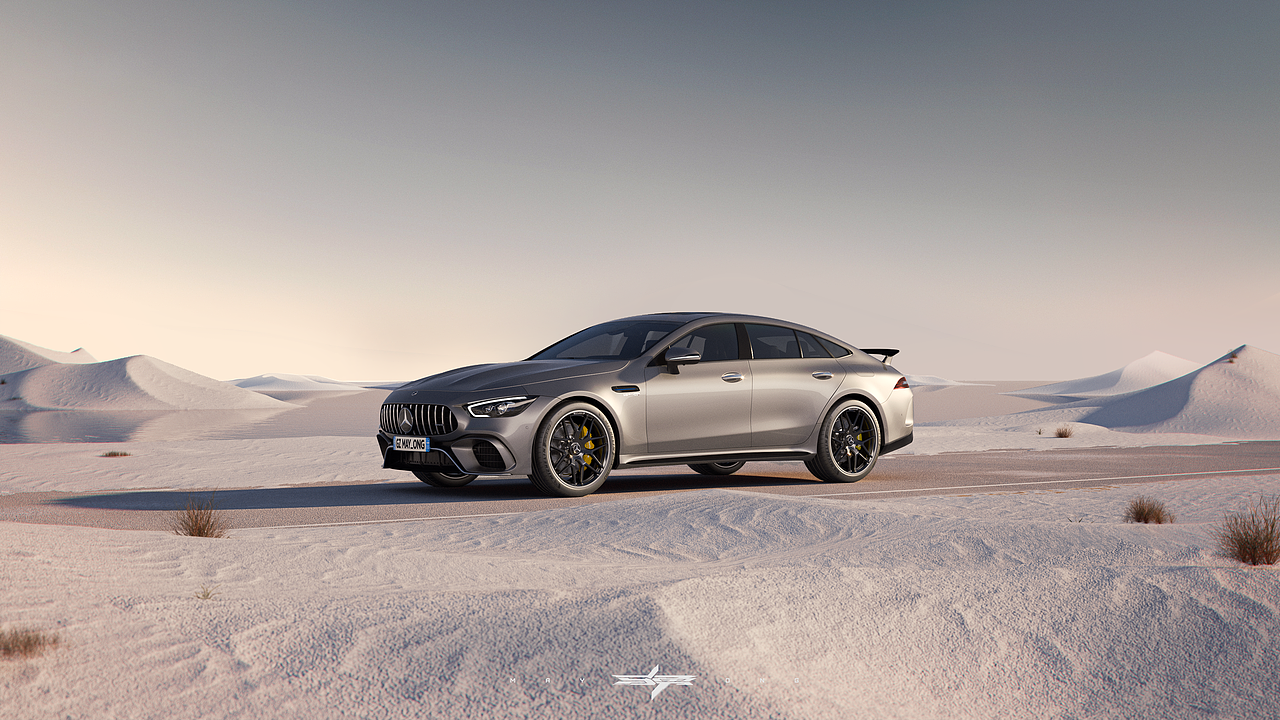 Mercedes Benz AMG GT63S 汽车可视化渲染