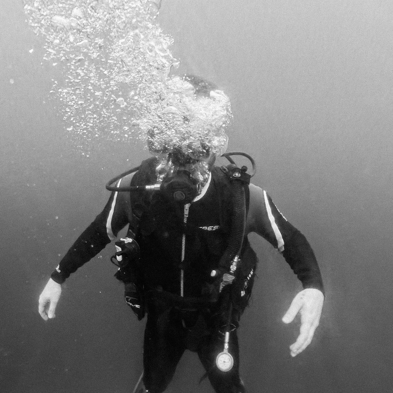 水下摄影:太空漫步