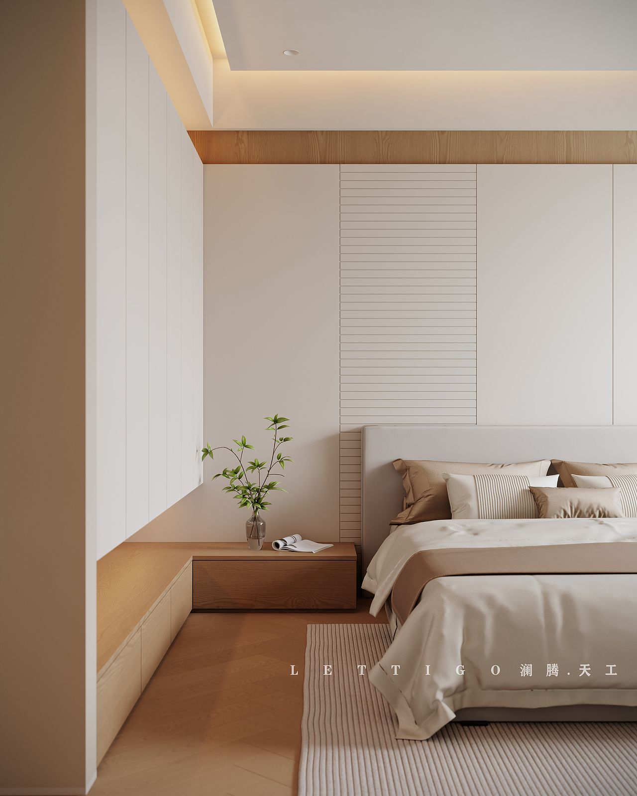 现代简约+原木，高级，干净（图ZMzg4MDkyODU2） - 家装设计 - 站酷设计师澜腾天工表现李工原创素材 - 站酷ZCOOL