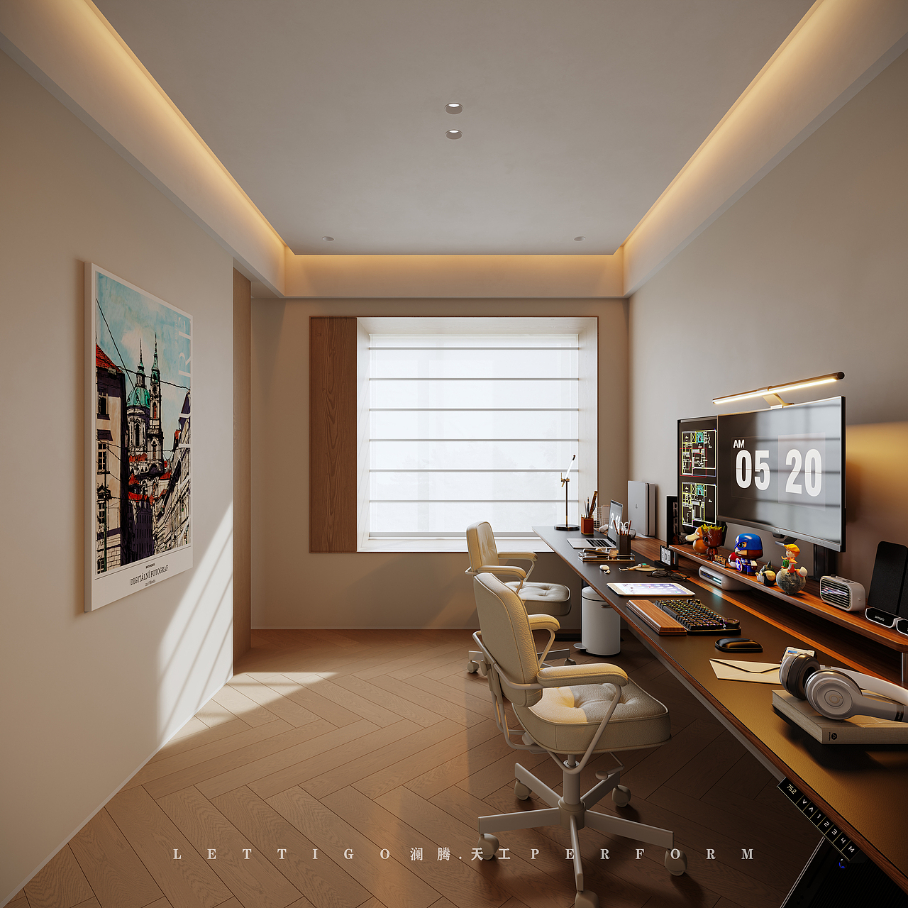 现代简约+原木，高级，干净（图ZMzg4MDkyODcy） - 家装设计 - 站酷设计师澜腾天工表现李工原创素材 - 站酷ZCOOL