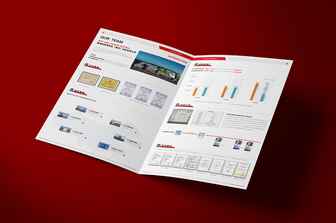 光伏电站智能柔控装置|宣传册设计_折页设计