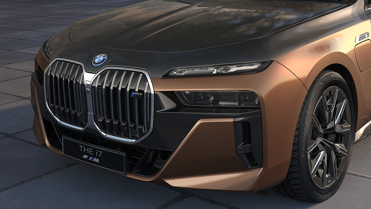 BMW i7 CGI渲染