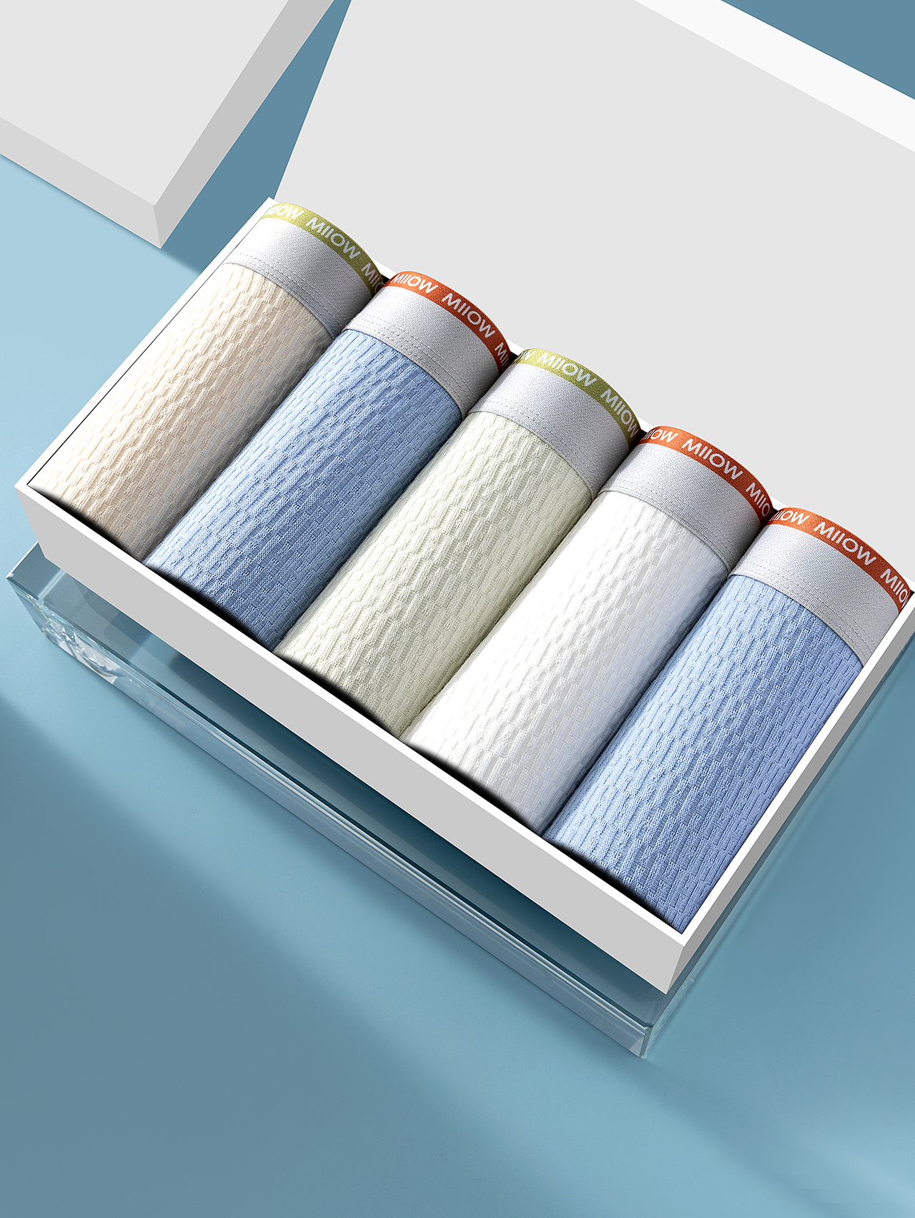 男士内裤3d图平铺挂拍创意场景组合图拍摄（图ZMzg4MTExMDky） - 产品摄影 - 站酷设计师k9kenke原创素材 - 站酷ZCOOL