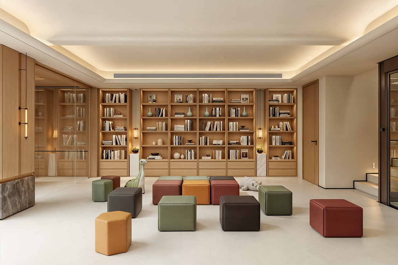 现代新中式别墅 宋式美学别墅 别墅（图ZMzg4MTI0Mzc2） - 家装设计 - 站酷设计师痞老蟹原创素材 - 站酷ZCOOL