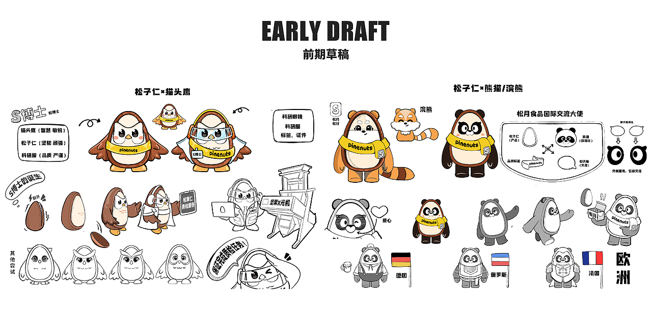 松仔有‘谷’气 | IP设计（图ZMzg4MTI2Nzcy） - IP形象 - 站酷设计师黄佳铨原创素材 - 站酷ZCOOL