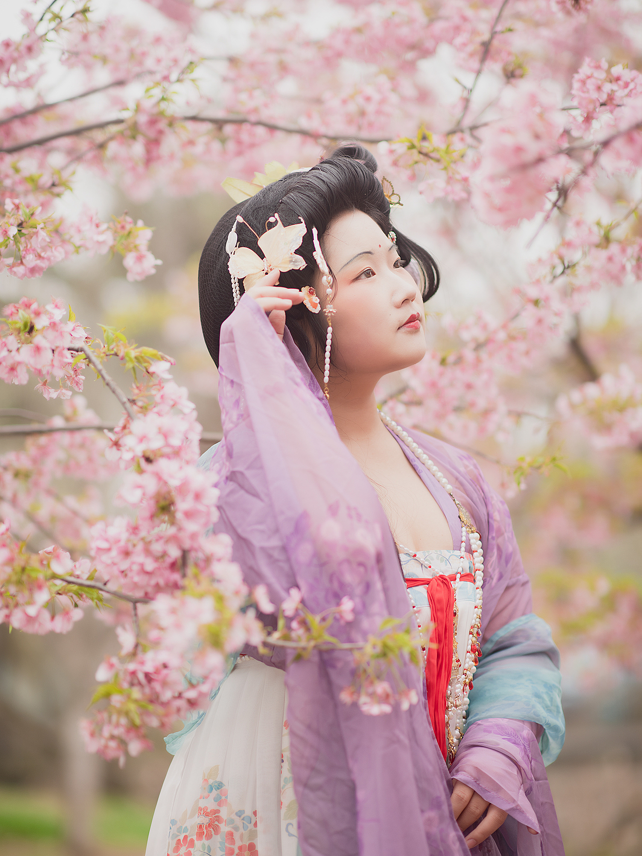 樱花之美（图ZMzg4MTI4MDYw） - 人像摄影 - 站酷设计师桥如一原创素材 - 站酷ZCOOL