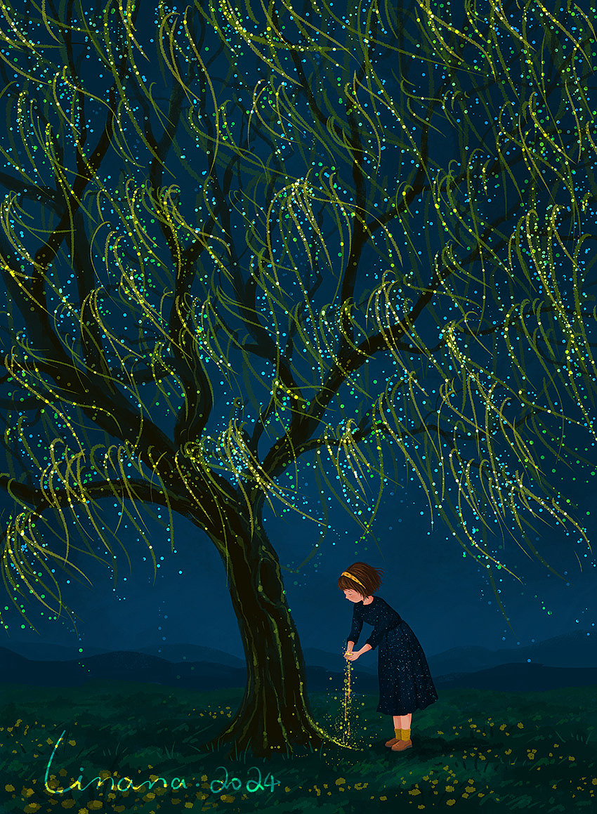蓝色系插画合集（图ZMzg4MTMxMDQw） - 艺术插画 - 站酷设计师李那那原创素材 - 站酷ZCOOL