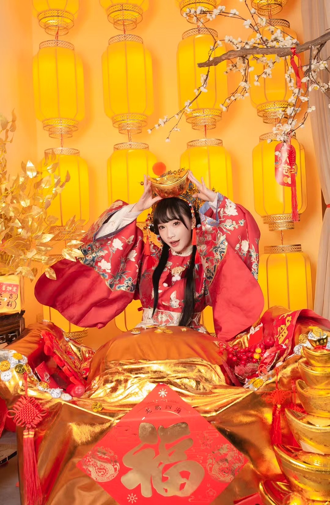 恭喜发财，财神到